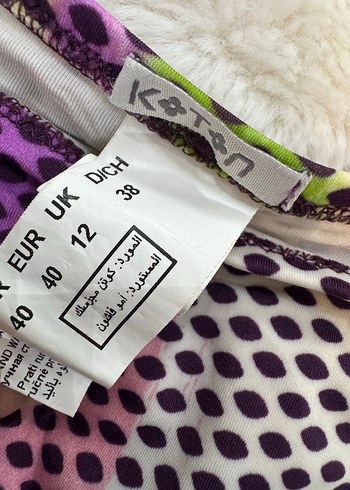 Renkli Bağcıklı Mini Boncuklu Bikini - Görsel 4