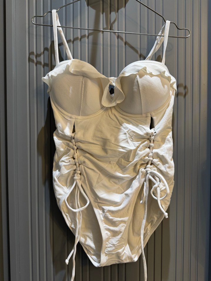 Penti Beyaz İpli Kadın Mayo - Görsel 2