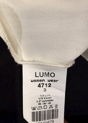 Düğmeli Siyah Kadın Denim elbise - Görsel 9