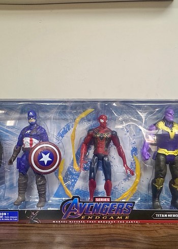 Avengers Endgame 5 li Aksiyon Figür Seti