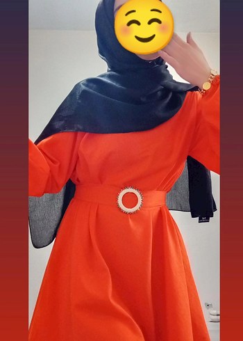 Turuncu kemerli mevlana model tuniğimiz - Görsel 4