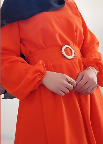 Turuncu kemerli mevlana model tuniğimiz - Görsel 2
