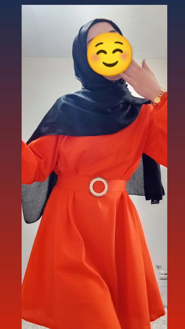 Turuncu kemerli mevlana model tuniğimiz - Görsel 4