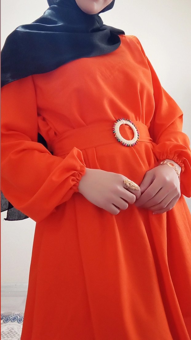 Turuncu kemerli mevlana model tuniğimiz - Görsel 2