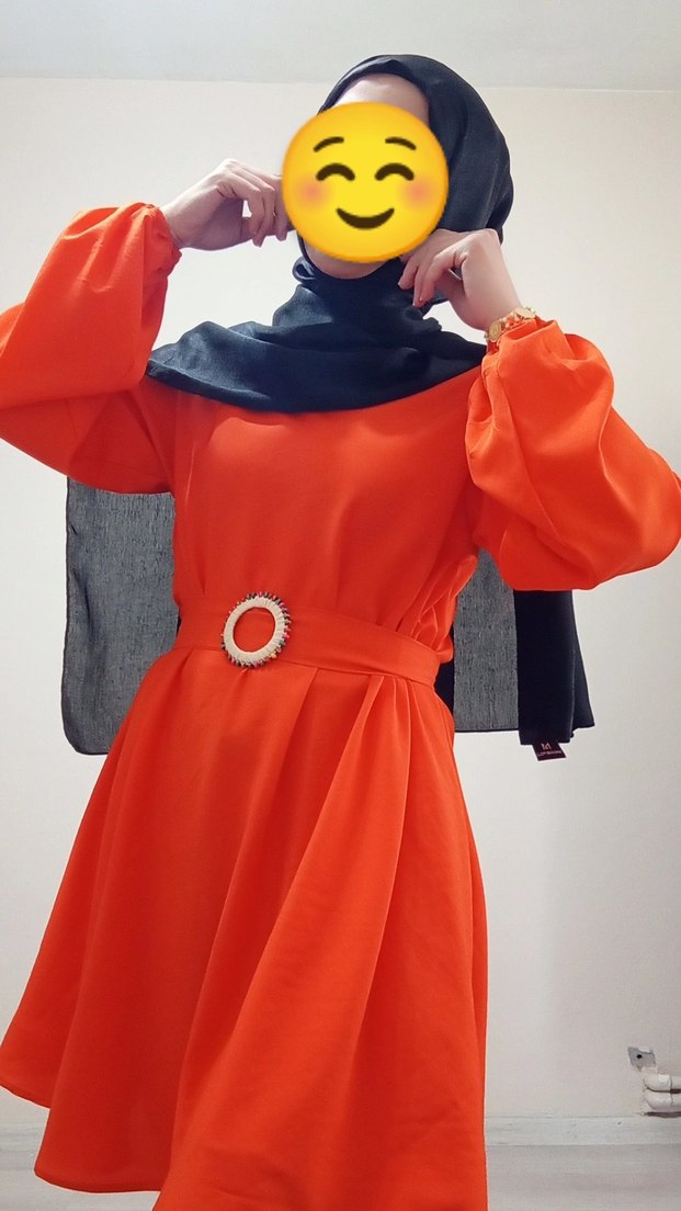 Turuncu kemerli mevlana model tuniğimiz - Görsel 3