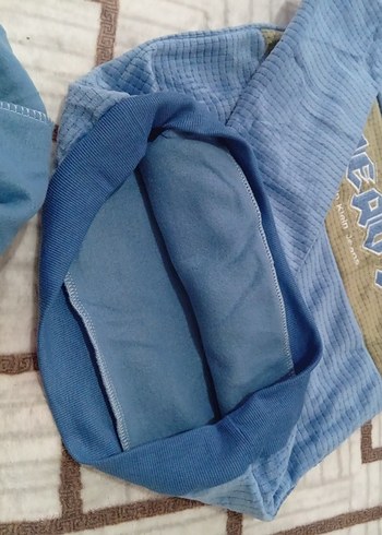 Mavi Erkek Uzun Kollu Rahat Pijama Altı - Görsel 6