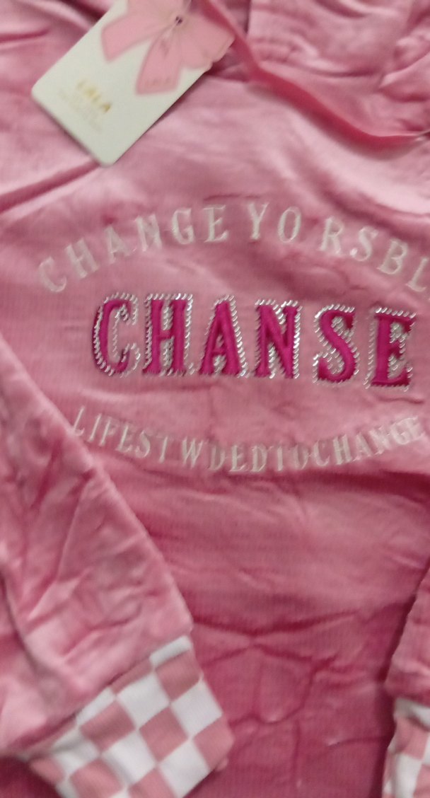 Pembe Kapüşonlu Kız Eşofman Takımı - Görsel 3