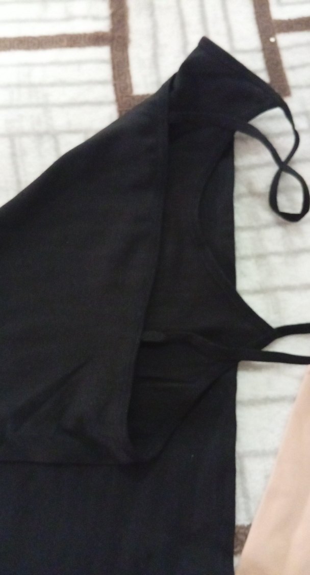 Siyah İnce Askılı Basic Kadın Atlet - Görsel 2