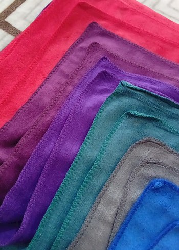 Çok Renkli Kadın  silme bezi tanesi 50 tl - Görsel 3