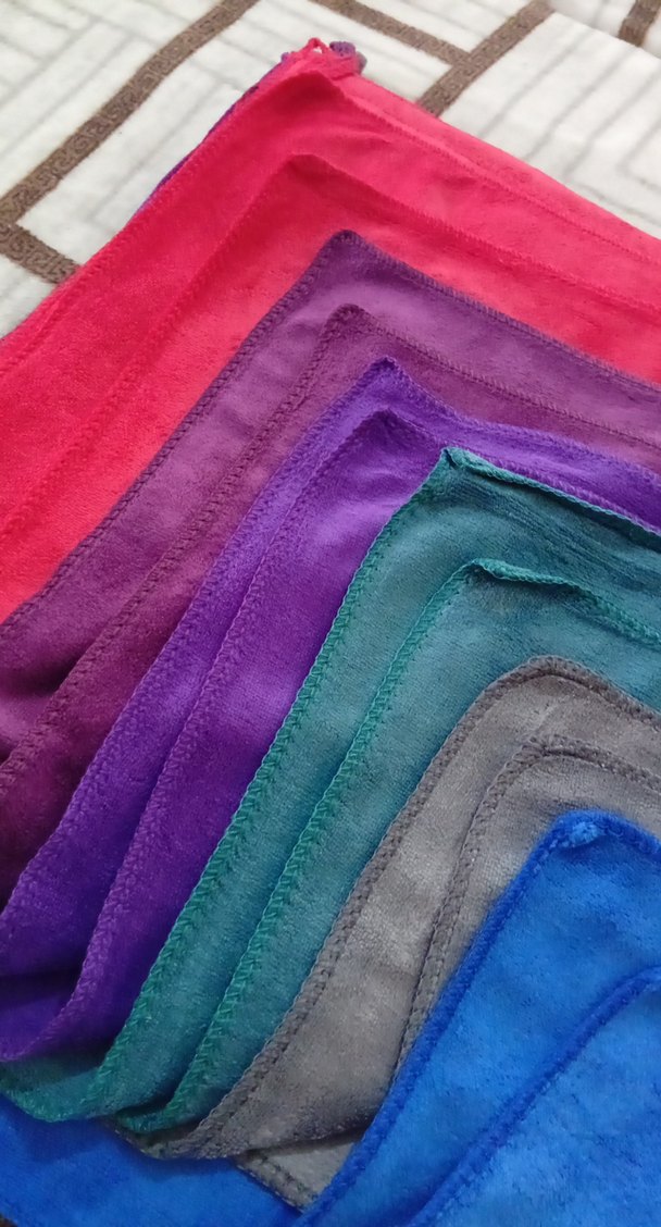 Çok Renkli Kadın  silme bezi tanesi 50 tl - Görsel 3