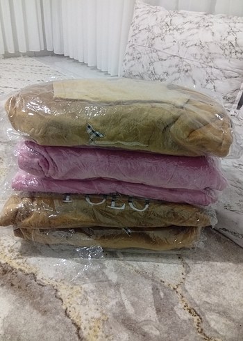 Kahverengi Baskılı Erkek Polar Sweatshirt - Görsel 7