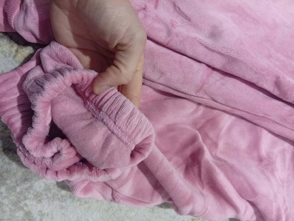 Kız Çocuk Kapüşonlu Pembe Eşofman Takımı - Görsel 4