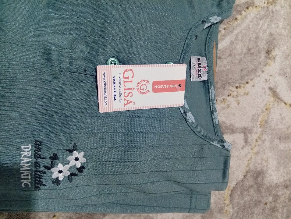 GLISA Erkek Gri Basic Tişört - Görsel 2