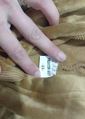 Erkek Kapüşonlu Kahverengi Sweatshirt ve Siyah Eşofman - Görsel 8