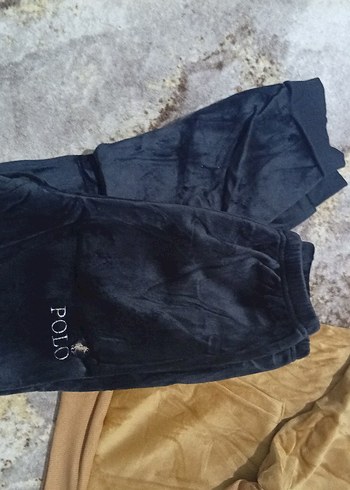 Erkek Kapüşonlu Kahverengi Sweatshirt ve Siyah Eşofman - Görsel 4