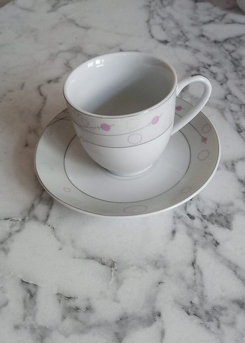 Gri Detaylı Beyaz Yemek Takımı 84 parca - Görsel 16