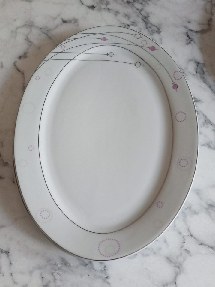 Gri Detaylı Beyaz Yemek Takımı 84 parca - Görsel 5