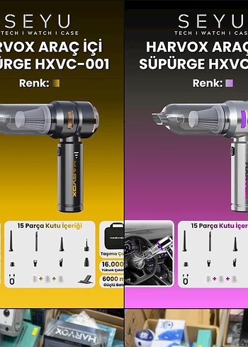 Harvox Kablosuz Şarjlı Vakum Temizleyici - Görsel 3