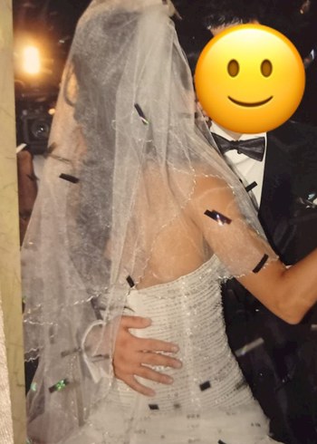 Straplez Bohem Gelinlik - Görsel 2