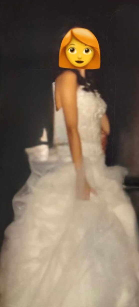 Straplez Bohem Gelinlik - Görsel 3