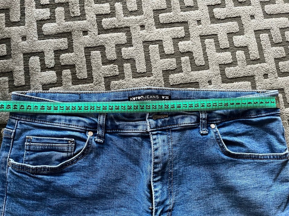 Mavi Erkek Normal Kesim Kot Pantolon - Görsel 5