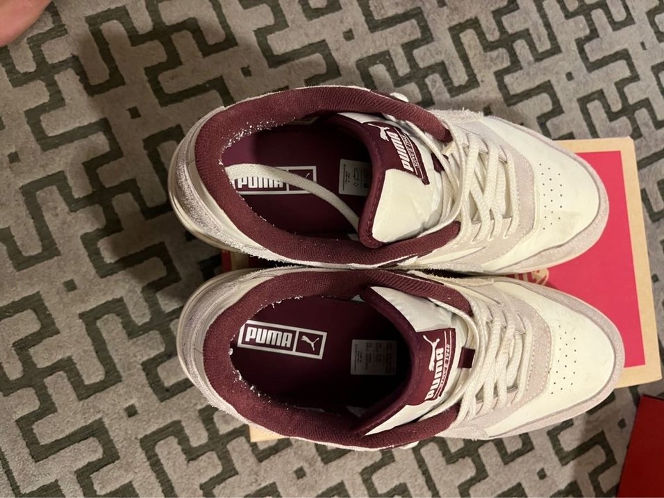 Krem Renk Puma Sneaker - Görsel 4