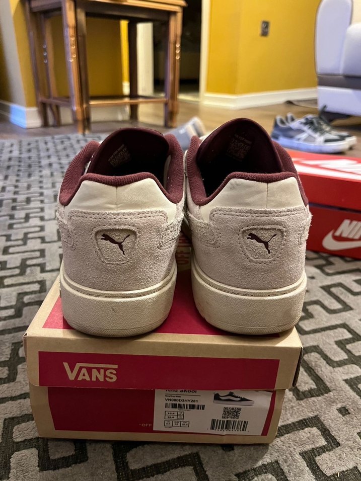 Krem Renk Puma Sneaker - Görsel 2