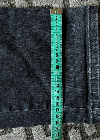 Gri Erkek Denim Pantolon, Regular Fit, Sokak Stili - Görsel 6