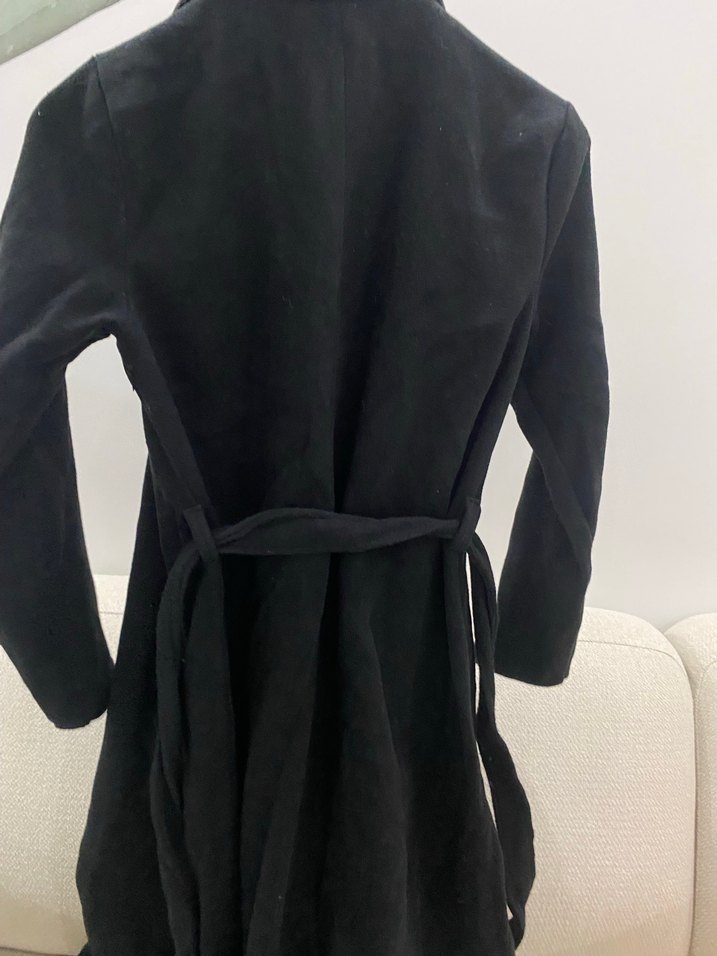 Siyah Uzun Kaban - Görsel 2