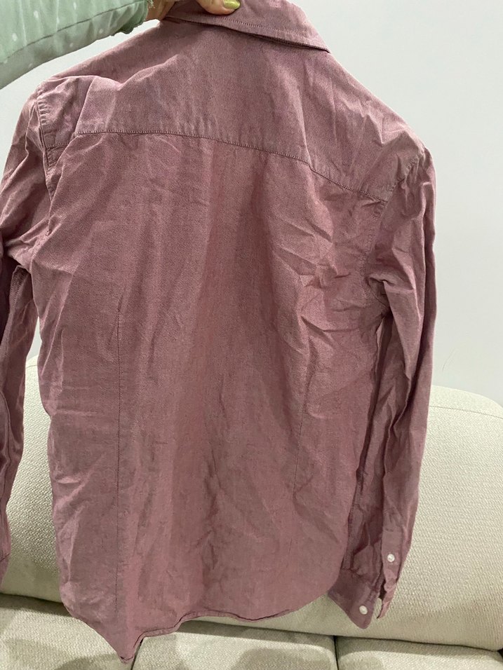 Erkek Gömlek, Düğmeli, Uzun Kollu - Görsel 2