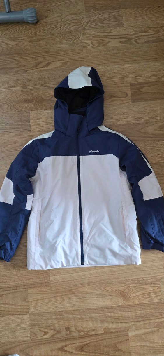 Erkek Mavi Kayak Ceketi ve Pantolonu , Orta Boy, Fermuarlı - Görsel 2