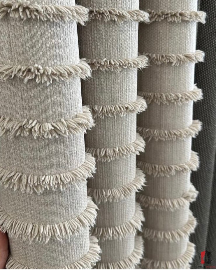 Sakallı Keten Fon perde - Görsel 4