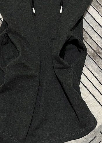 Tommy Hilfiger Siyah Kapüşonlu Sweatshirt - Görsel 4