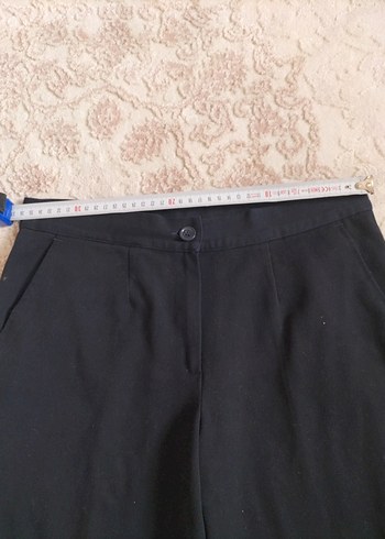 lacivert Kadın okul Kumaş Pantolon - Görsel 3