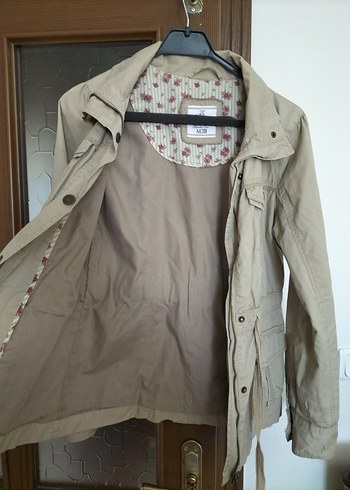 Bej Kemerli Kadın Ceket - Görsel 3