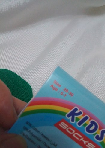 3 Çift KAYMAZ TABANLI ÇOCUK ÇORABI - Görsel 3