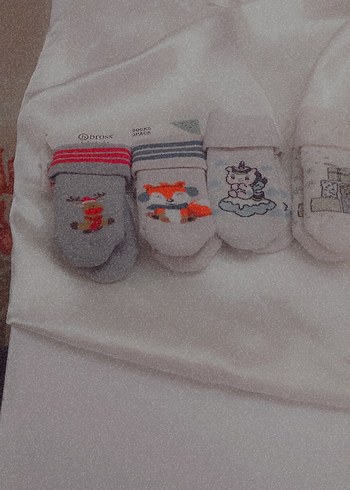 4 ÇİFT kaydırmaz taban çocuk çorabı - Görsel 2