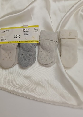 4 ÇİFT kaydırmaz taban çocuk çorabı - Görsel 4