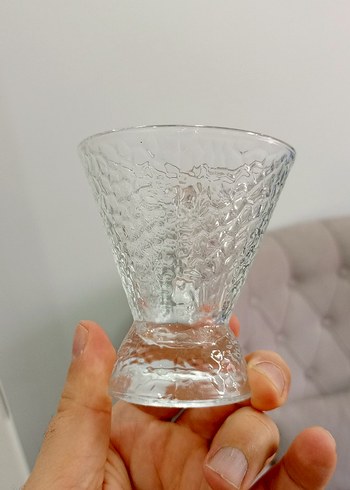 Mavi Cam Üçlü Bardak Seti - Görsel 5