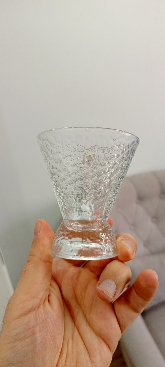 Mavi Cam Üçlü Bardak Seti - Görsel 5