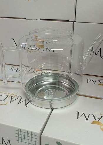 Şeffaf Cam Çaydanlık Seti - Görsel 4