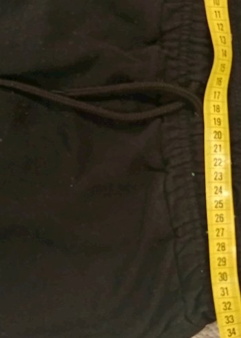 Siyah Nakışlı Sweatpant - Görsel 3