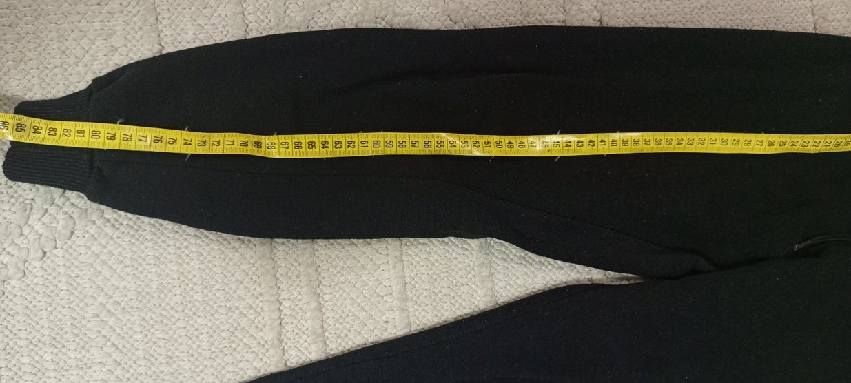 Siyah Nakışlı Sweatpant - Görsel 4