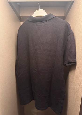 Gri Keten Erkek Polo Tişört - Görsel 3