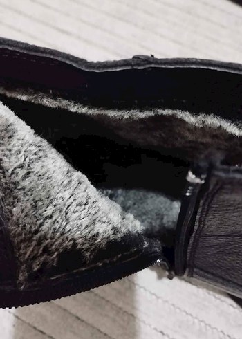 Siyah Fermuarlı Erkek Kauçuk Bot - Görsel 5