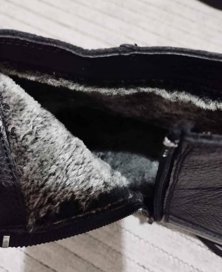 Siyah Fermuarlı Erkek Kauçuk Bot - Görsel 5