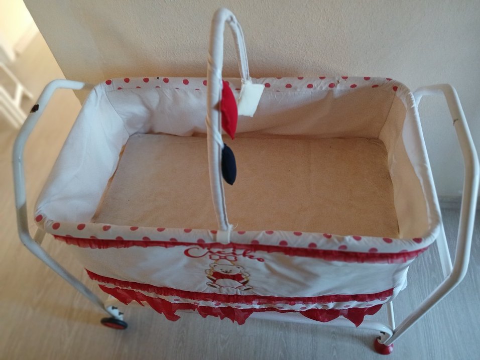 Beyaz Bebek Sepeti ve Beşik - Görsel 2