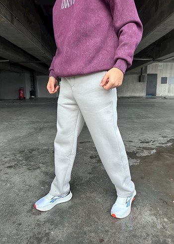 Baggy Eşofman Siyah - Gri - Görsel 5