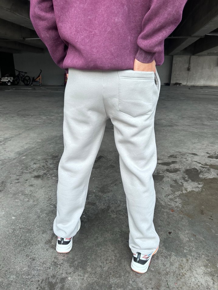 Baggy Eşofman Siyah - Gri - Görsel 3