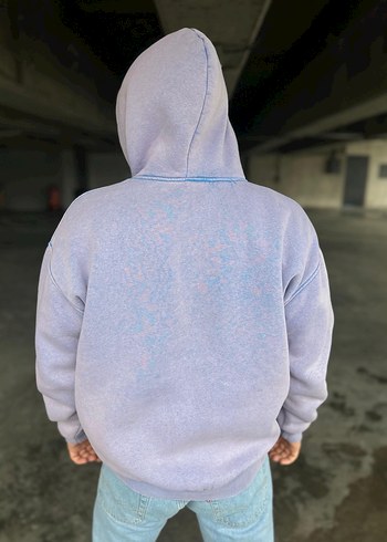 Asit Yıkama Hoodie - Görsel 4